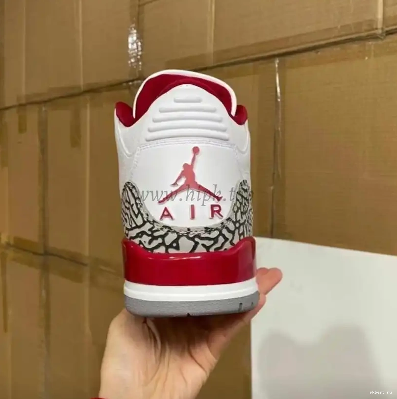 ready jordan retro God Cardinal Pk 3 air Red materials to retail ship 0504